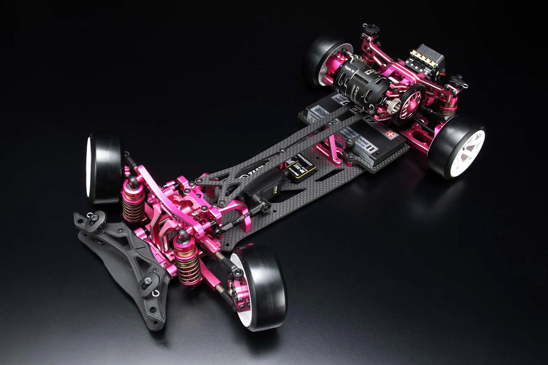 SDR-030PI - Yokomo Super Drift SD3.0 Assemble kit - Pink LM Edition